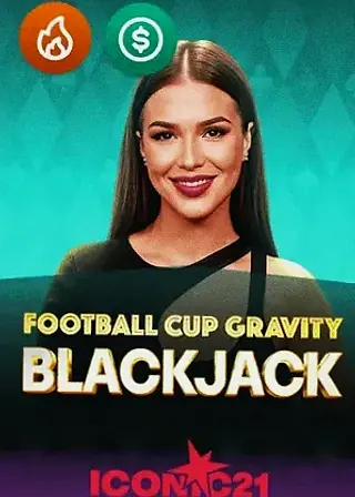 Football Cup Gravity Blackjack live game cover