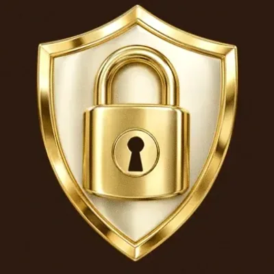 Shield with padlock — SuperSpin