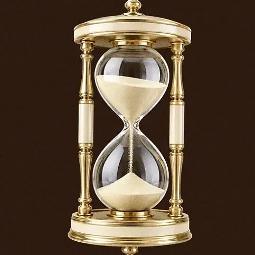 Ornate hourglass — SuperSpin