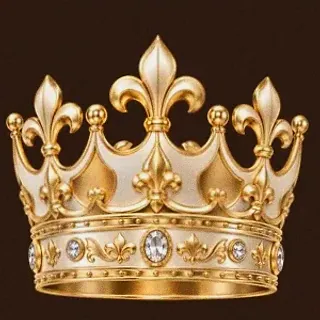 Ornate royal crown — SuperSpin