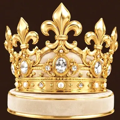 Jeweled royal crown — SuperSpin