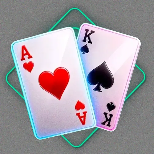 Ace and king playing cards
