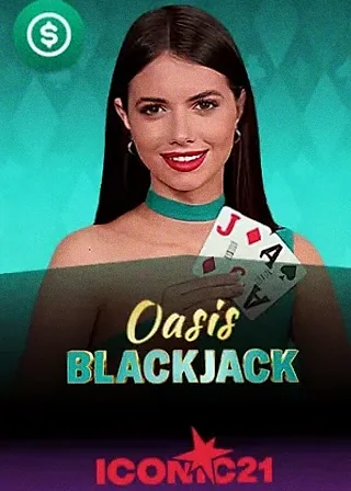 Oasis Blackjack live game cover