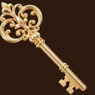 Ornate antique key — SuperSpin